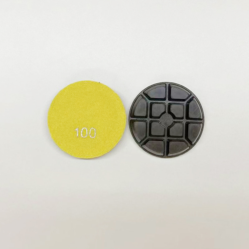 Disco de resina de concreto disco de molienda 100#/concrete resina oolishing pad#/diamond resina disco de molienda