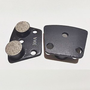 Sector 2 cilindros Diamond Disc 30#/eliminato de discos de molienda de pintura viejos en superficies de concreto